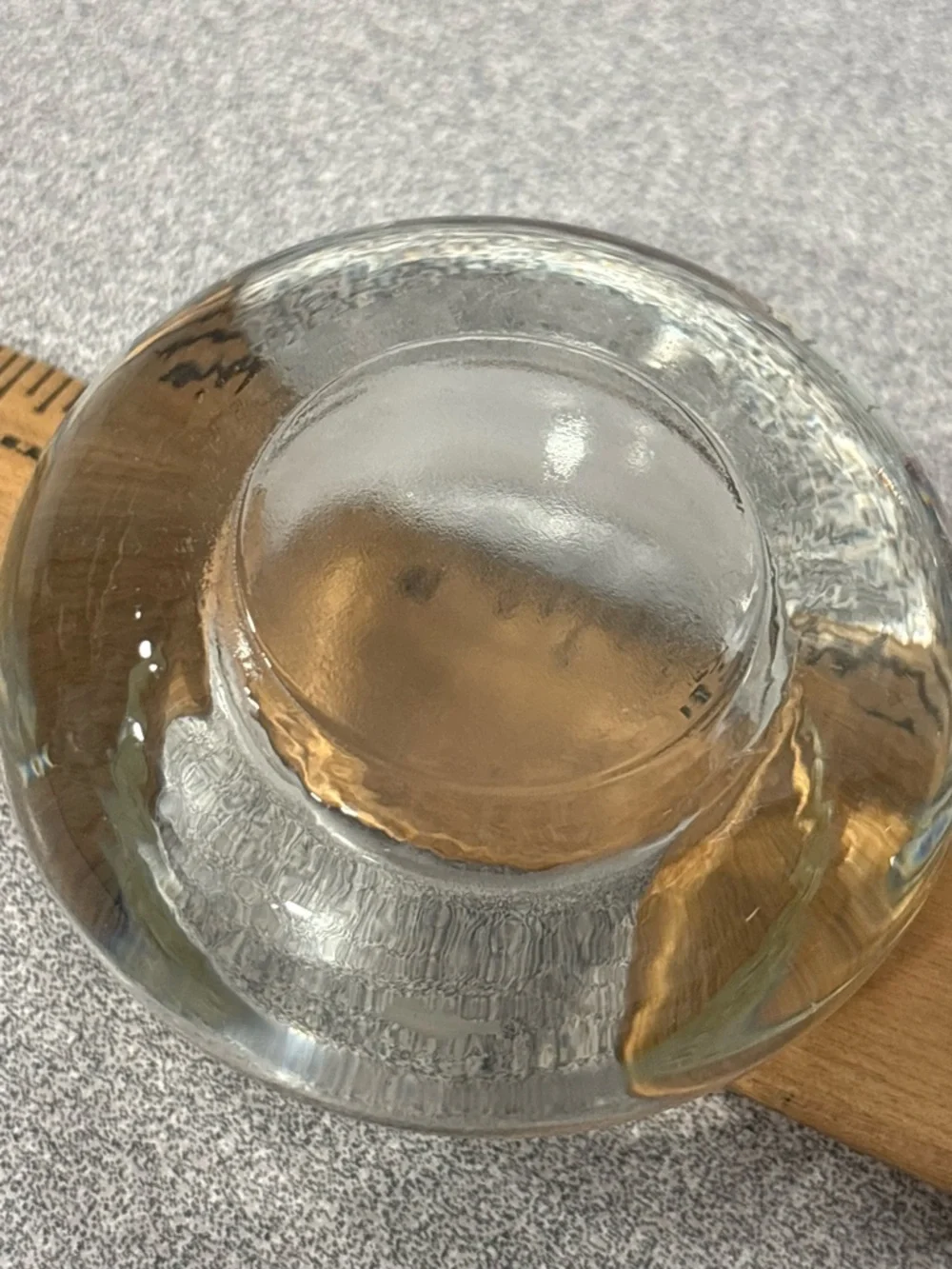 Clear Glass Tealight Holder - Modern Glass Candle Cup